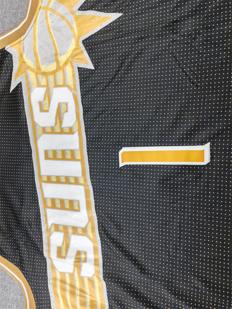 Men's Phoenix Suns Devin Booker #1 Black Select Series Swingman Jersey