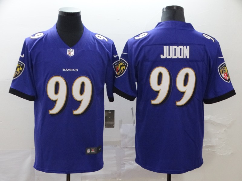 Men's Baltimore Ravens Matthew Judon #99 Purple Game Jersey