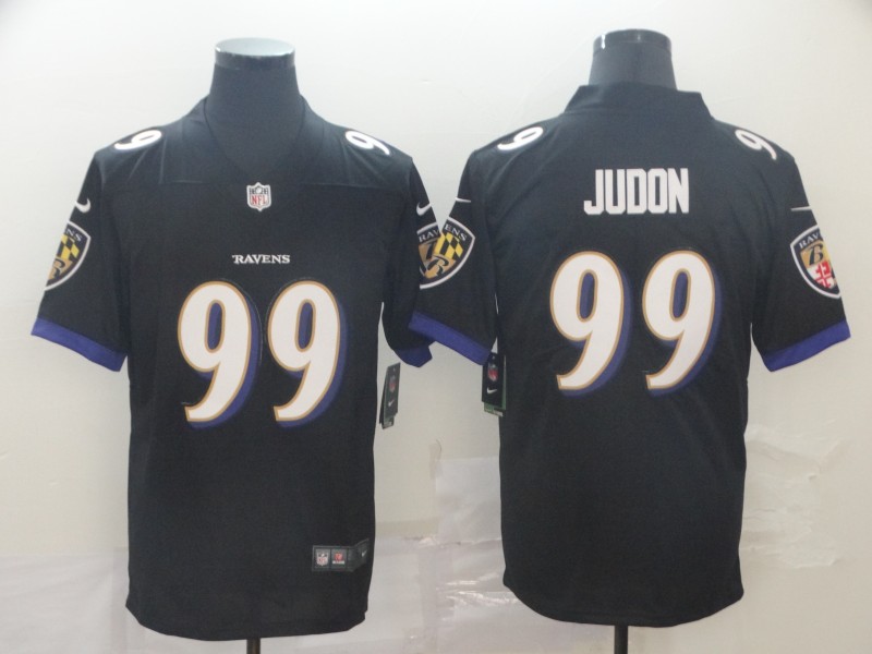 Men's Baltimore Ravens Matthew Judon #99 Black Game Jersey