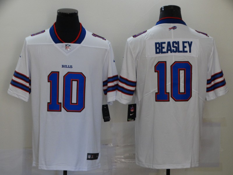 Men's Buffalo Bills Cole Beasley #10 White Game Player Jersey