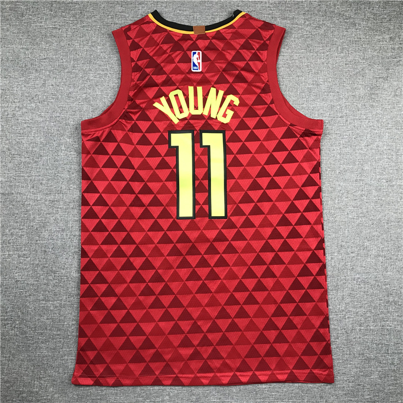 Men's Atlanta Hawks Trae Young #11 NBA Red Swingman Jersey