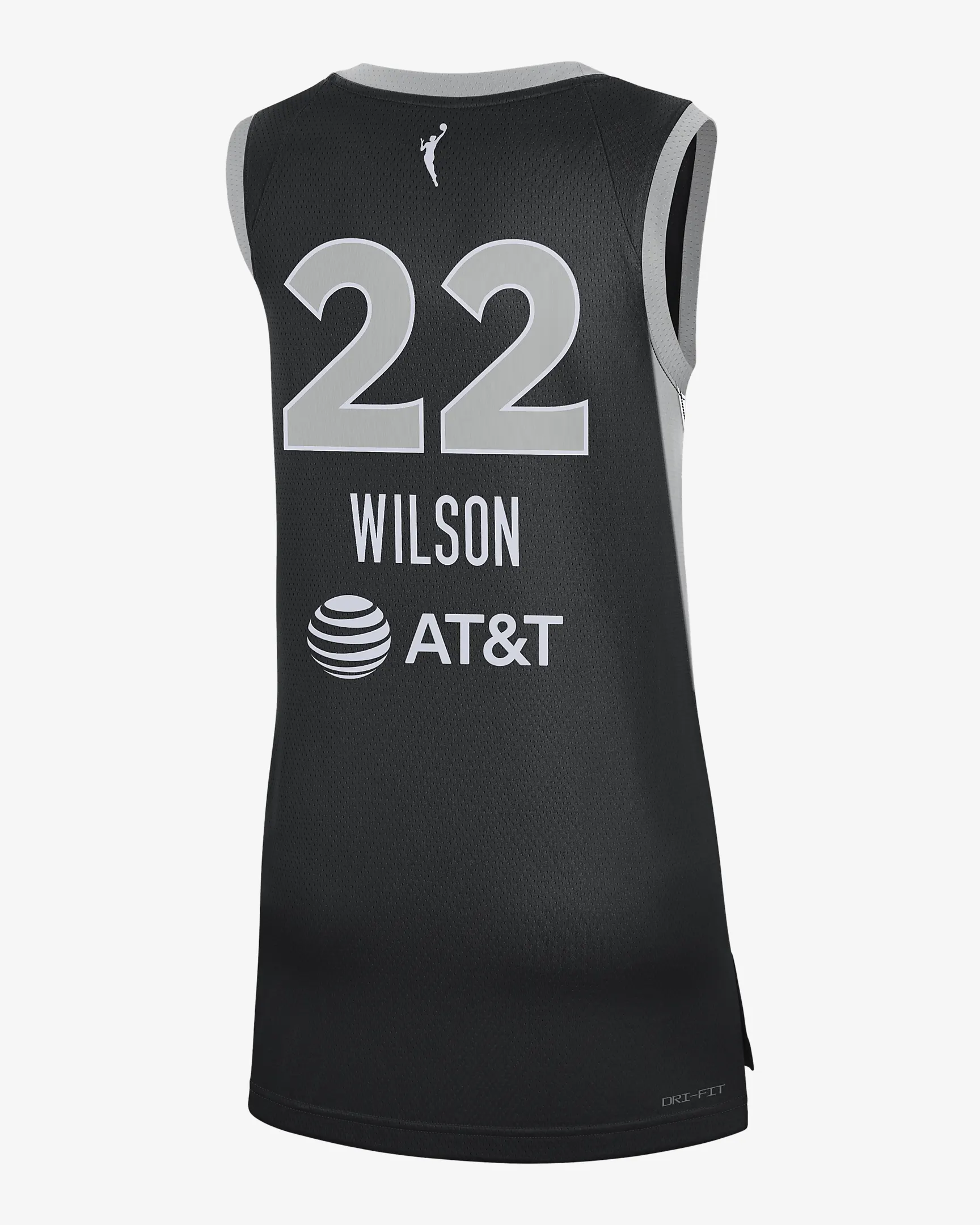 Men's Las Vegas Aces A��Ja Wilson #22 Black Player Jersey