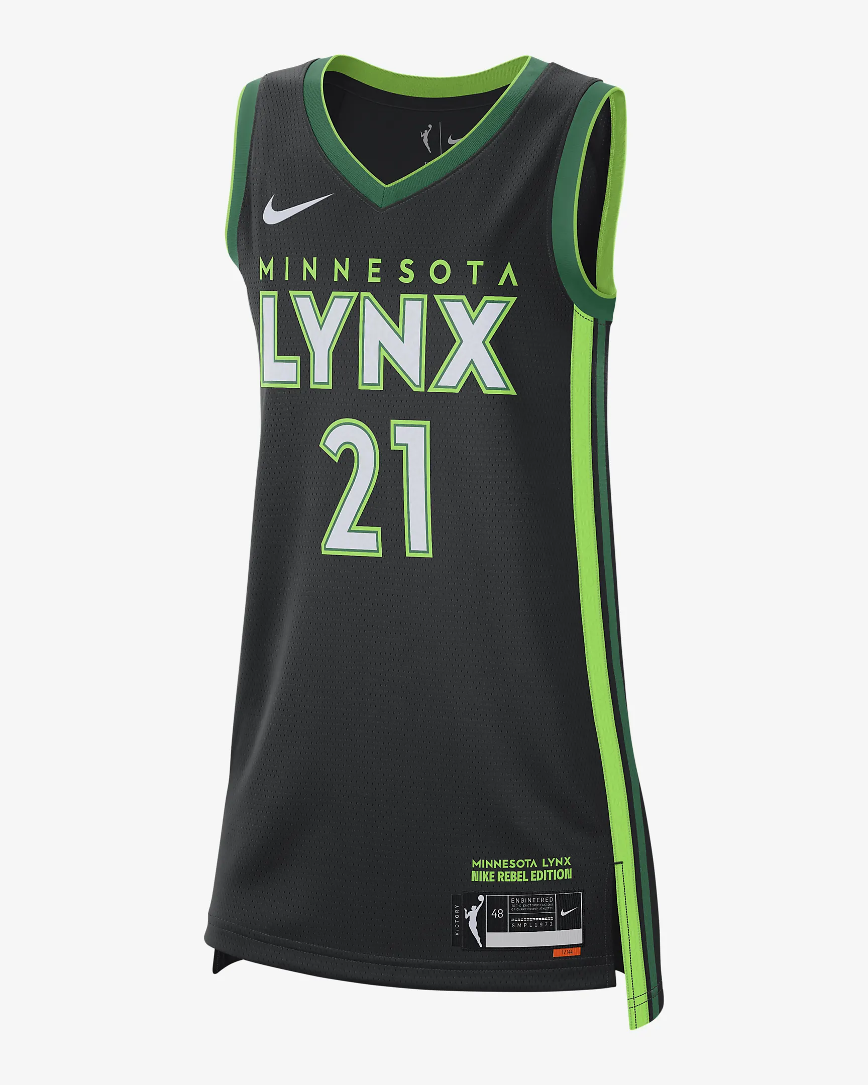 Men's Minnesota Lynx Kayla McBride #21 Black Player Jersey