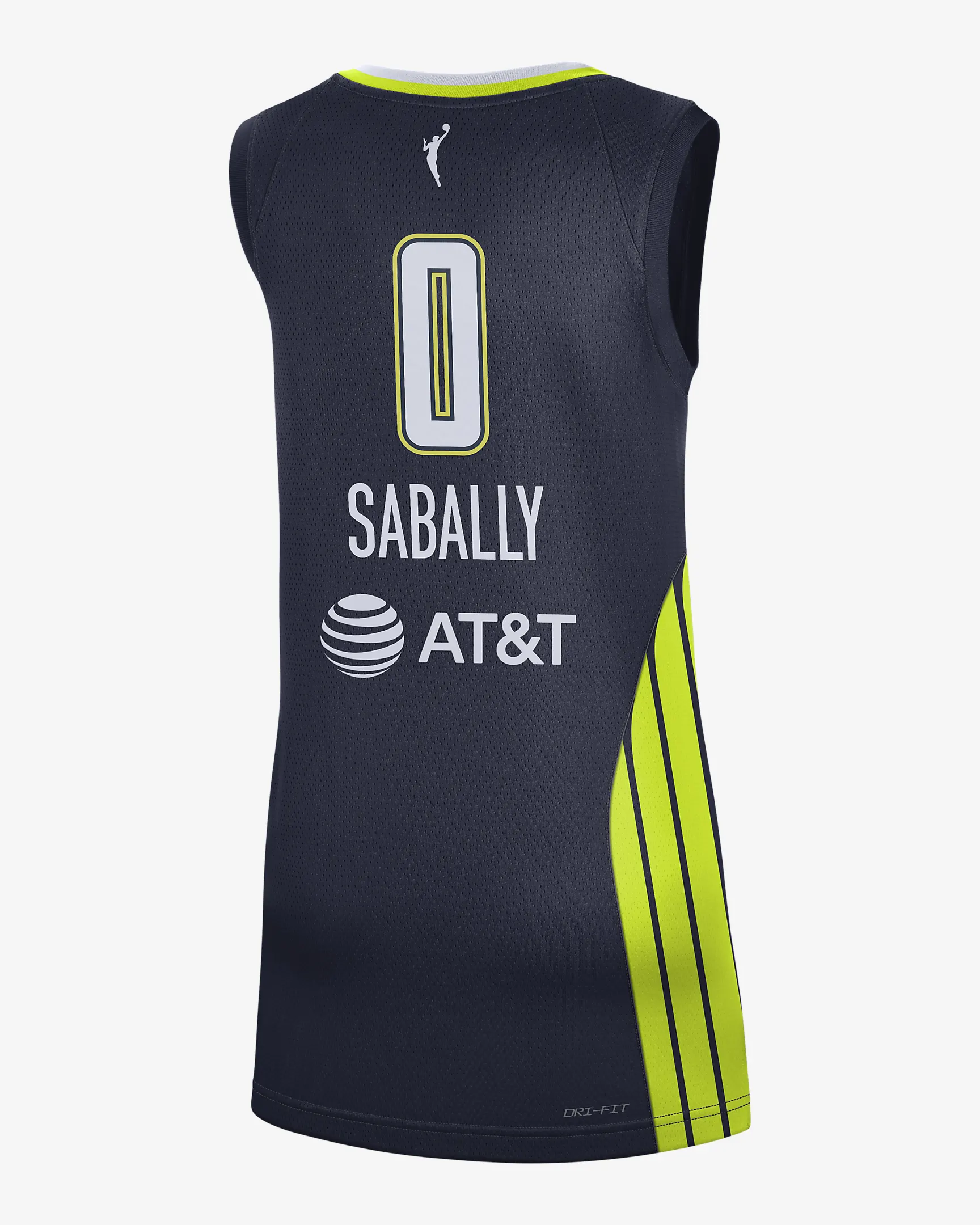 Men's Dallas Wings Satou Sabally #0 Navy Player Jersey