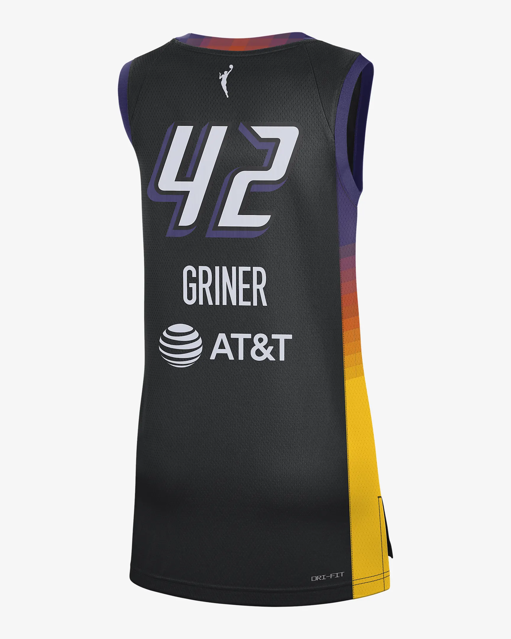 Men's Phoenix Mercury Brittney Griner #42 Black Player Game Jersey