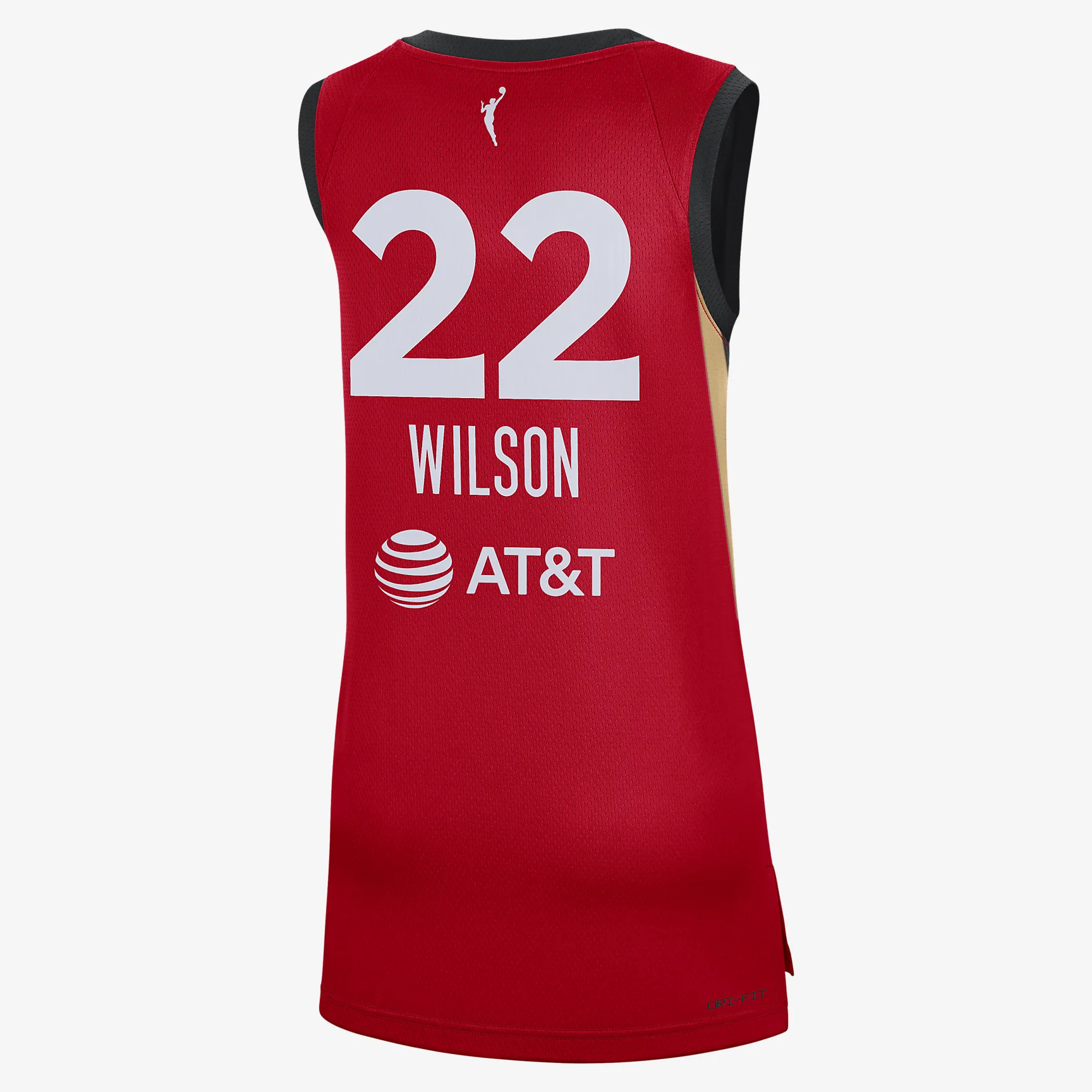 Men's Las Vegas Aces A��Ja Wilson #22 Red Player Jersey