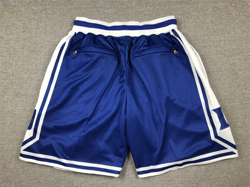 Men's Duke Blue Devils Blue Basketball Shorts