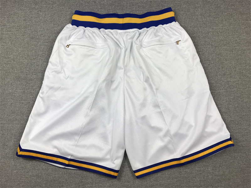 Men's UCLA Bruins White Basketball Shorts