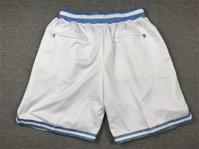 Men's Perc O'Cet #30 Movie White Basketball Shorts