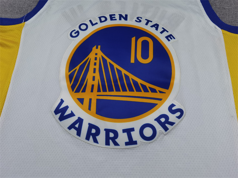 Men's Golden State Warriors Jimmy Butler #10 White Swingman Jersey - Association Edition