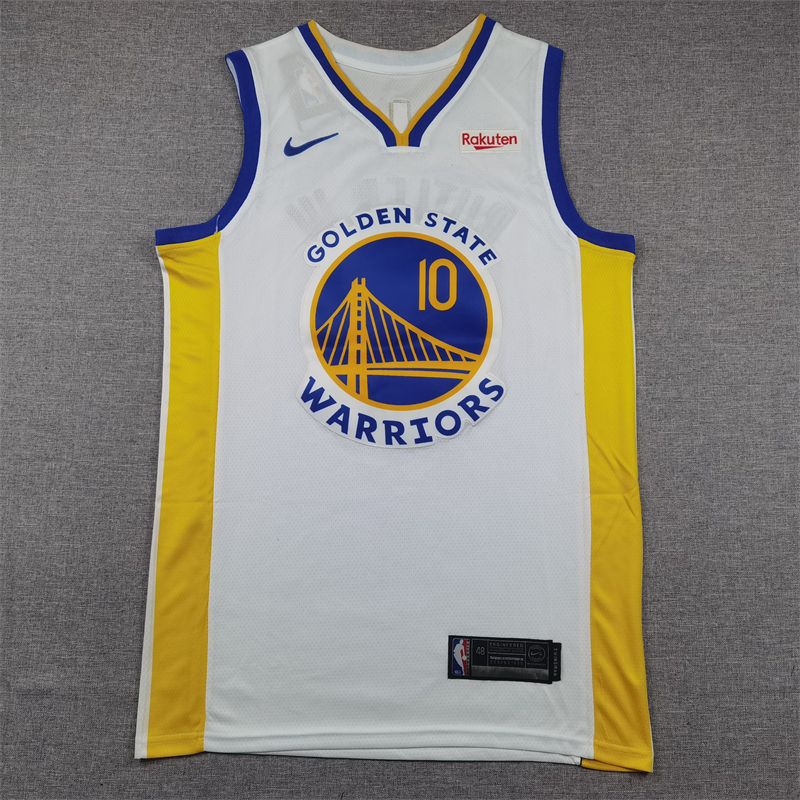 Men's Golden State Warriors Jimmy Butler #10 White Swingman Jersey - Association Edition