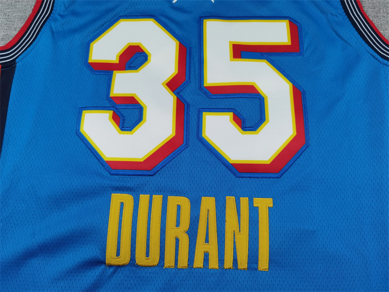 Men's Phoenix Suns Kevin Durant #35 Light Blue 2025 NBA All-Star Game Swingman Player Jersey