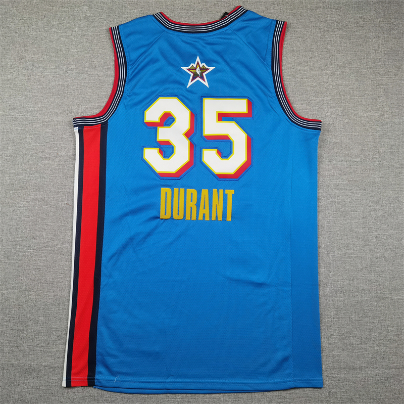 Men's Phoenix Suns Kevin Durant #35 Light Blue 2025 NBA All-Star Game Swingman Player Jersey