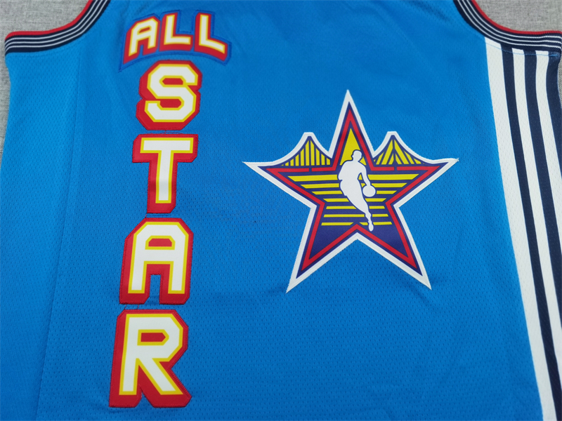 Men's Golden State Warriors Stephen Curry #30 Light Blue 2025 NBA All-Star Game Swingman Player Jersey