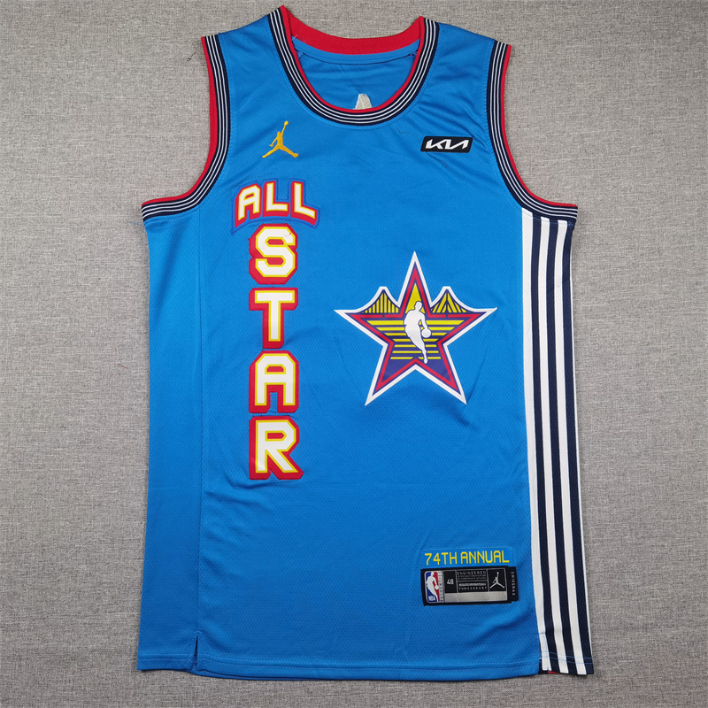 Men's Phoenix Suns Kevin Durant #35 Light Blue 2025 NBA All-Star Game Swingman Player Jersey