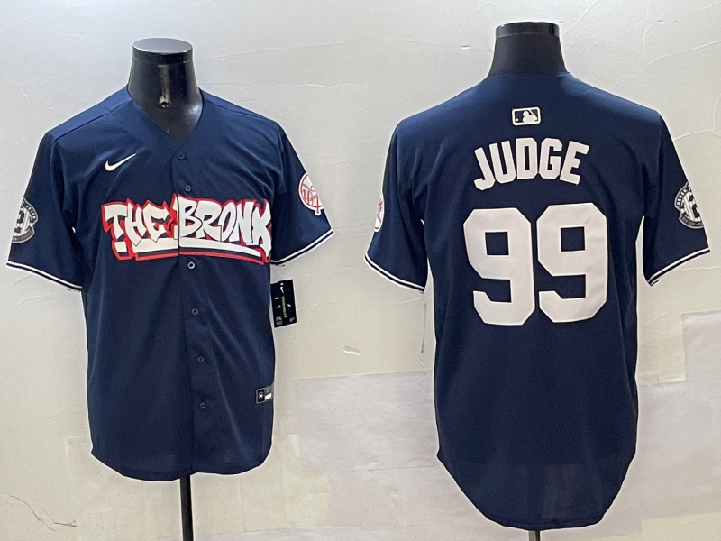 Men's New York Yankees Aaron Judge Navy Limited Player Jersey