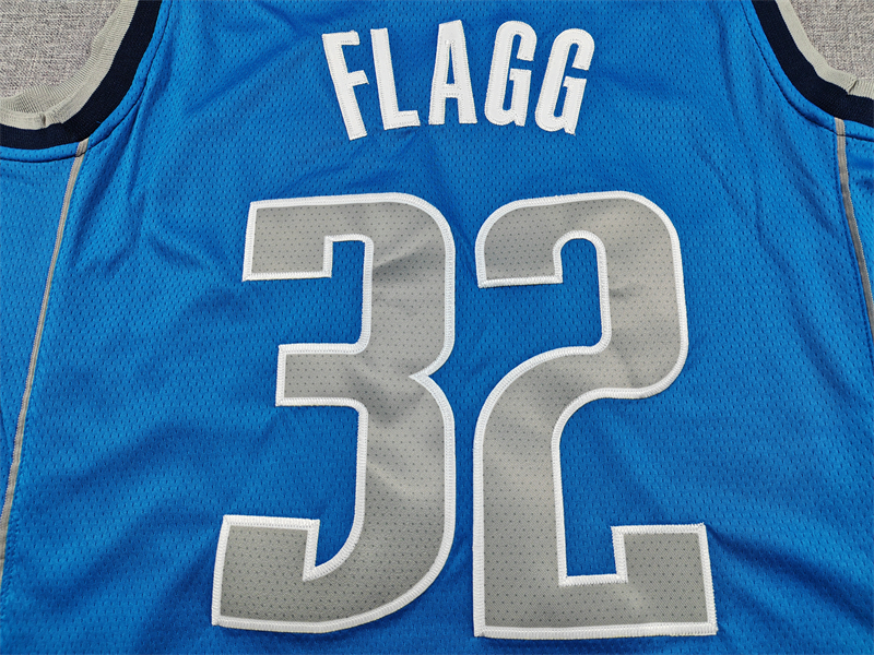 Men's Dallas Mavericks Cooper Flagg #32 Blue 2025 NBA Draft First Round Pick Swingman Jersey - Icon Edition