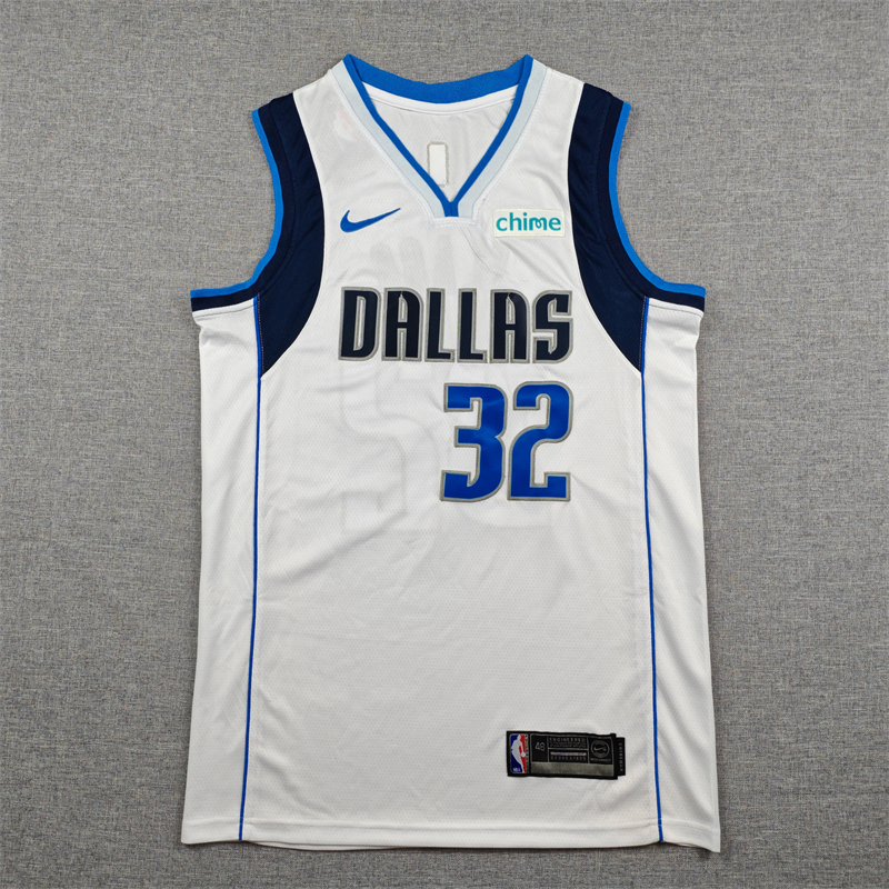 Men's Dallas Mavericks Cooper Flagg #32 White 2025 NBA Draft First Round Pick Swingman Jersey - Association Edition