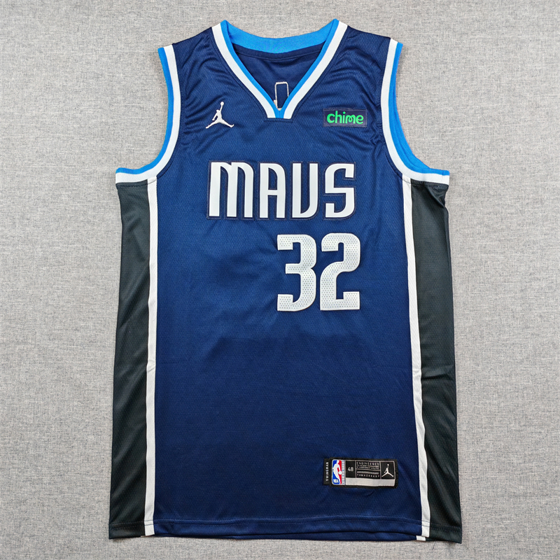Men's Dallas Mavericks Cooper Flagg #32 Navy 2025 NBA Draft First Round Pick Swingman Jersey - Statement Edition