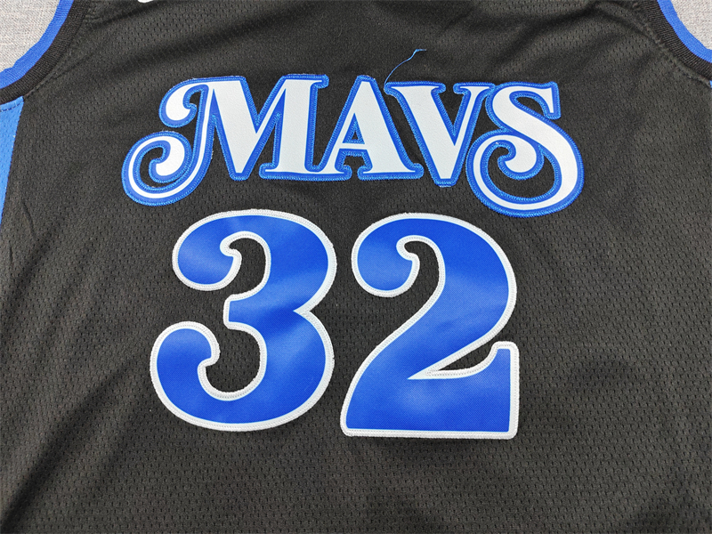 Men's Dallas Mavericks Cooper Flagg #32 Black 2023/24 Swingman Player Jersey - City Edition