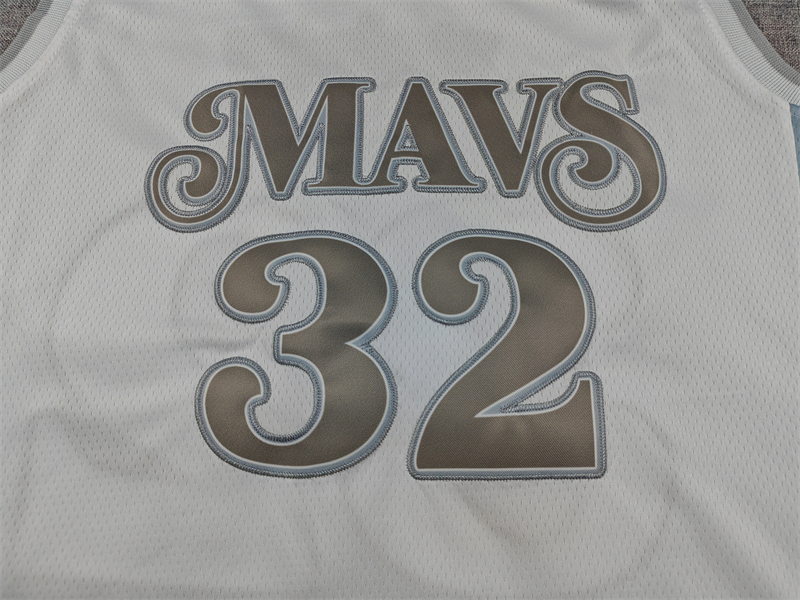 Men's Dallas Mavericks Cooper Flagg #32 White 2024/25 Swingman Player Jersey - City Edition