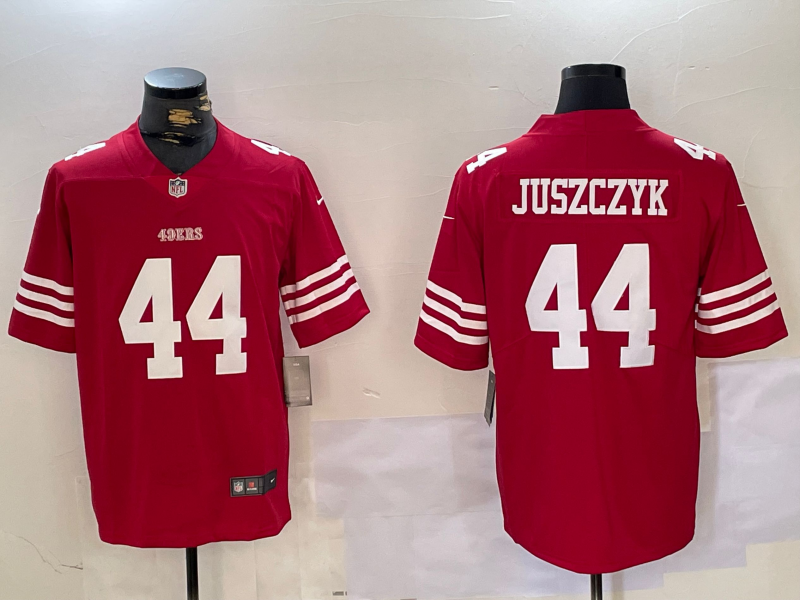 Men's San Francisco 49ers Kyle Juszczyk #44 Red Game Jersey