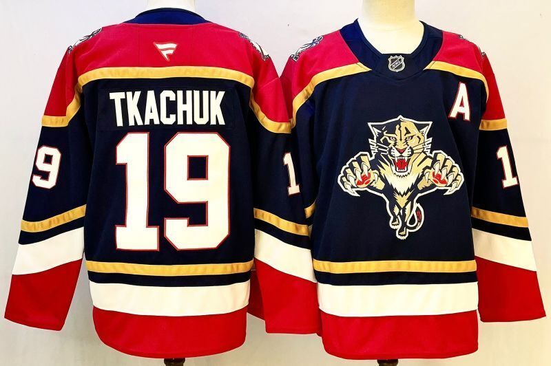Men's Florida Panthers Matthew Tkachuk #19 Fanatics Black Player Jersey