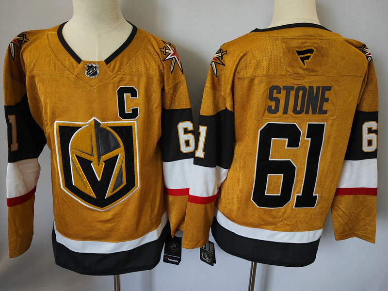 Men's Vegas Golden Knights Mark Stone #61 Fanatics Gold Player Jersey