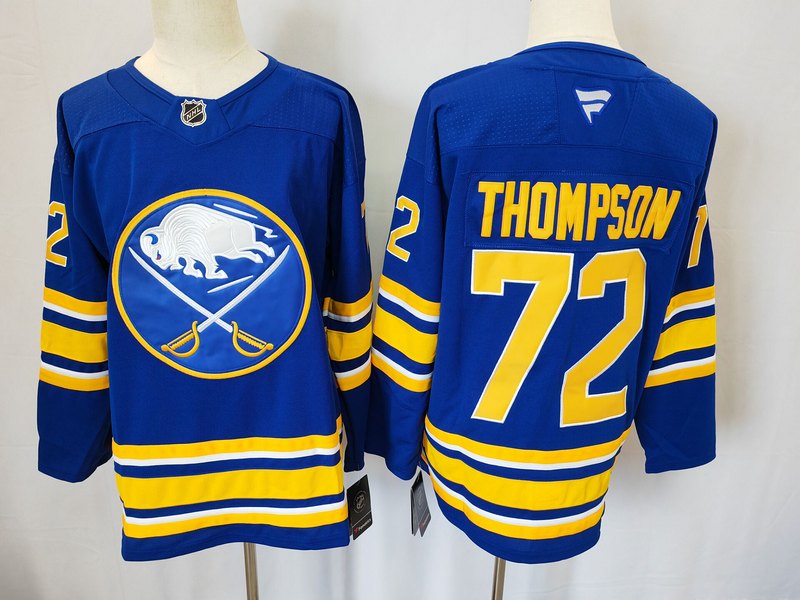 Men's Buffalo Sabres Tage Thompson #72 Fanatics Royal Player Jersey
