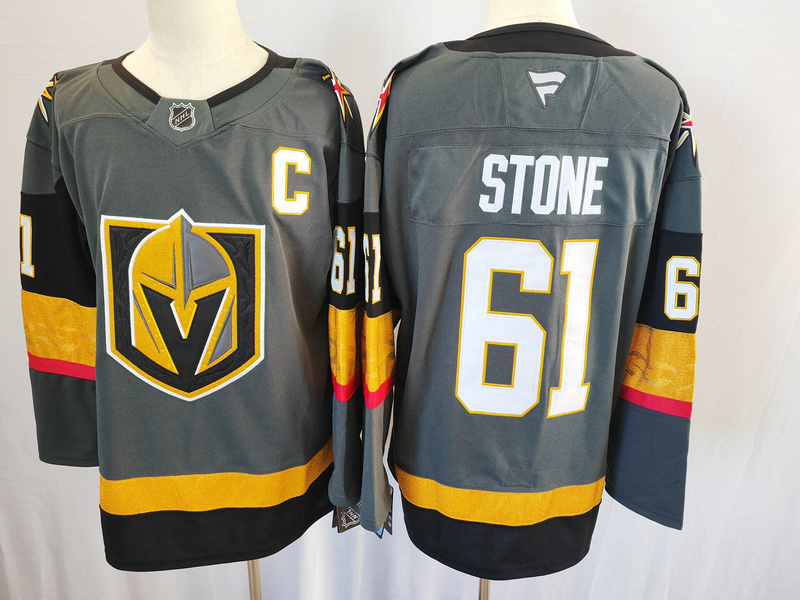 Men's Vegas Golden Knights Mark Stone #61 Fanatics Gray Player Jersey