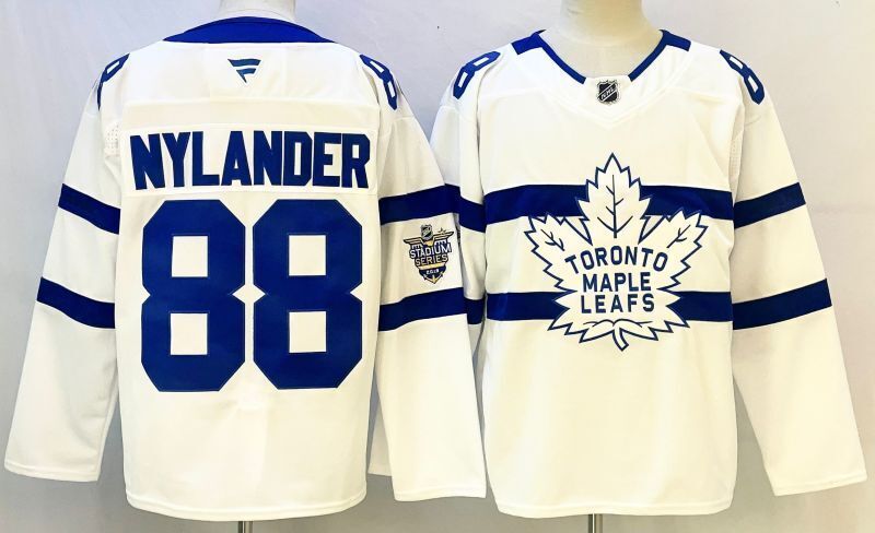 Men's Toronto Maple Leafs William Nylander #88 Fanatics White Player Jersey
