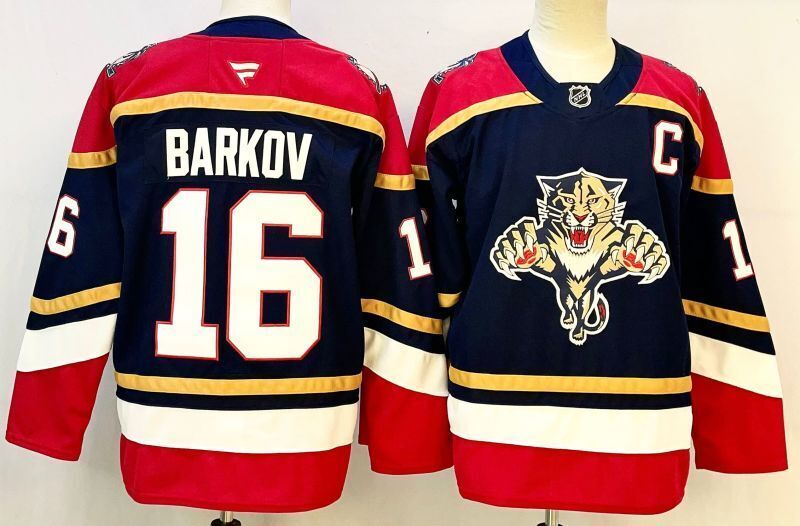 Men's Florida Panthers Aleksander Barkov #16 Fanatics Black Player Jersey
