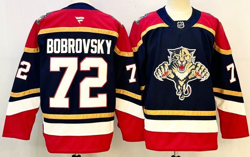 Men's Florida Panthers Sergei Bobrovsky #72 Fanatics Black Player Jersey