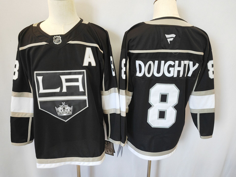 Men's Los Angeles Kings Drew Doughty #8 Fanatics Black Player Jersey