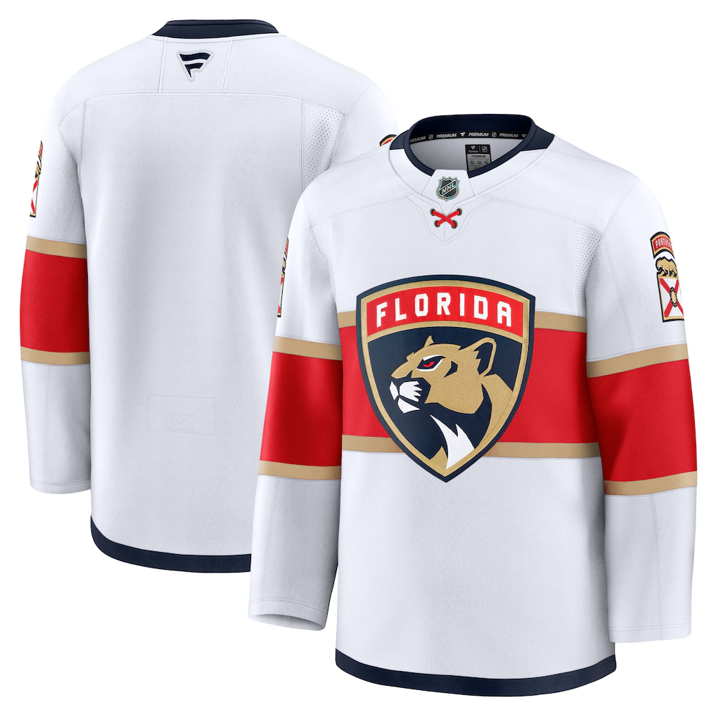Men's Florida Panthers Fanatics White Player Blank Jersey