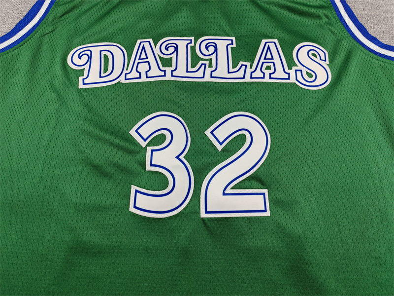 Men's Dallas Mavericks Cooper Flagg #32 Green Swingman Jersey - Classic Edition