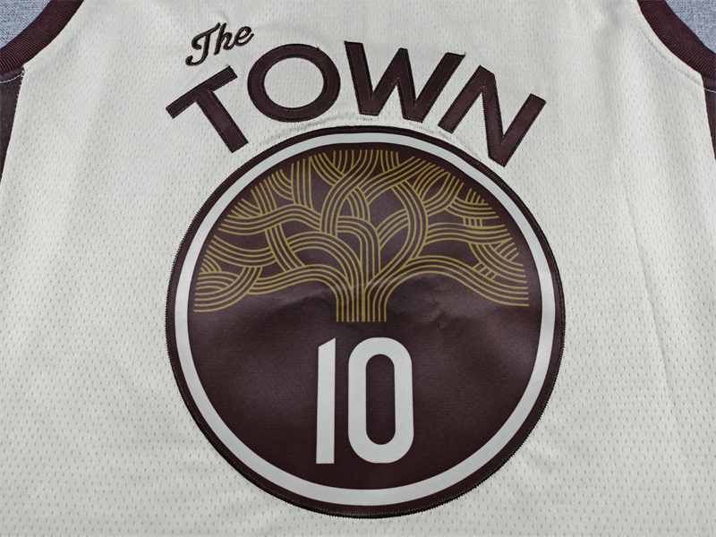 Men's Golden State Warriors Jimmy Butler III #10 Tan 2025/26 Swingman Jersey - City Edition