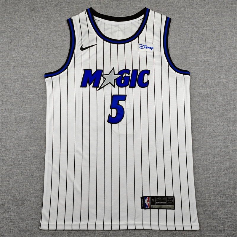 Men's Orlando Magic Paolo Banchero #5 White Swingman Player Jersey - Association Edition