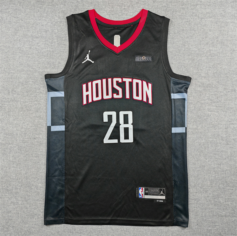 Men's Houston Rockets Alperen Sengun #28 Black Swingman Jersey - Statement Edition