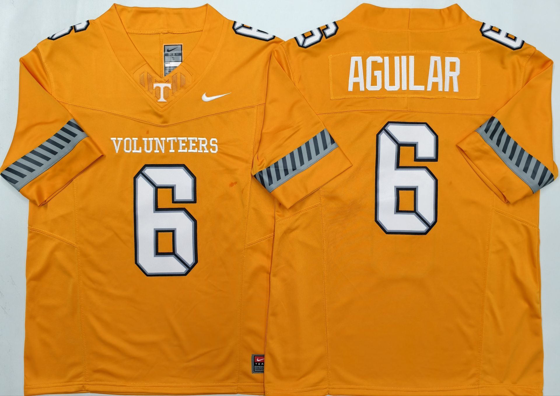 Men's Tennessee Volunteers Joey Aguilar #6 Orange Player Jersey