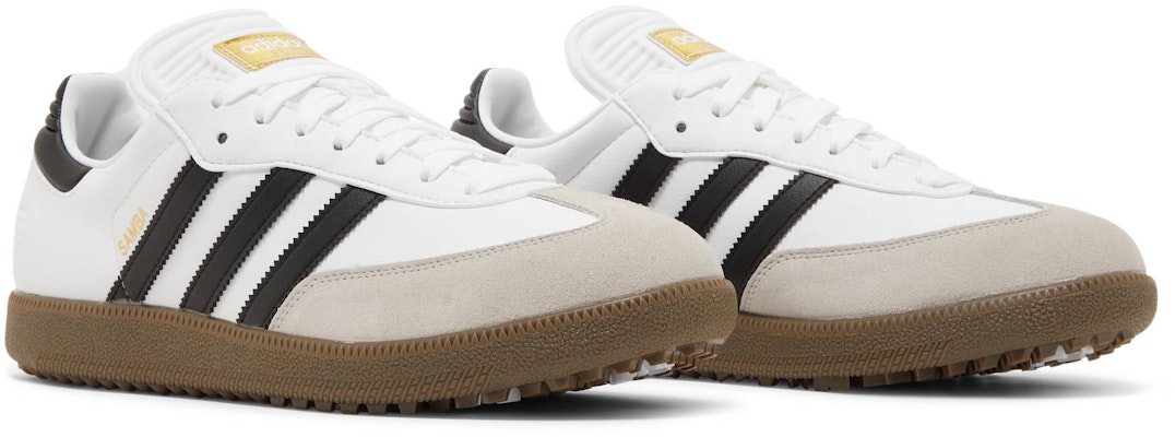 Adidas Samba Spikeless Golf LE White Black Gum HP7879 Shoes
