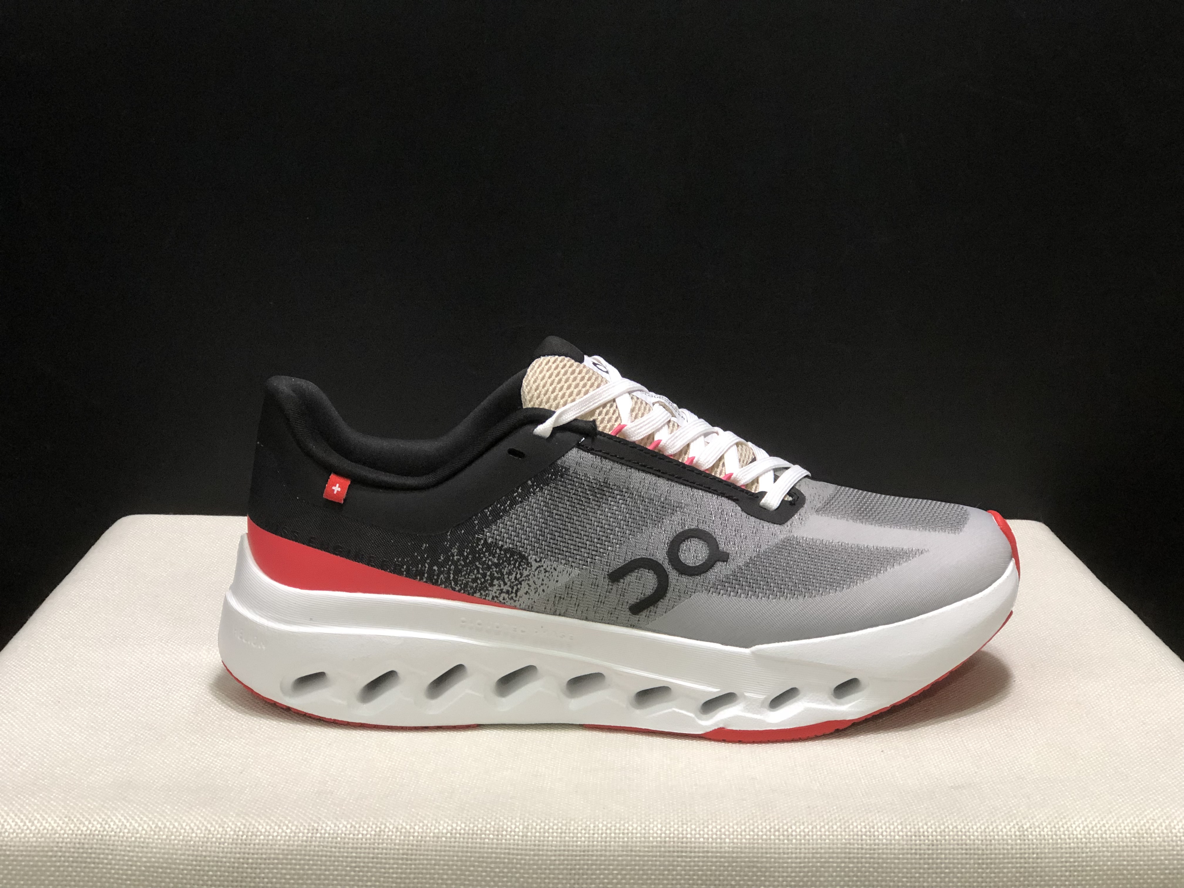 On Running Cloudsurfer Next Casual Running Shoes Grey/Black/Red