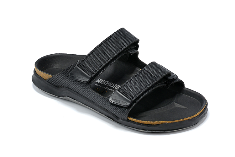 Birkenstock Pure Black Velcro Casual Slippers