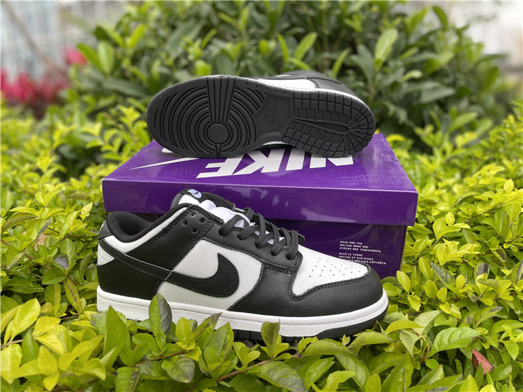 Nike Dunk Low Panda White Black Sneakers