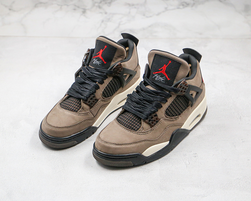 Nike Air Jordan 4 Retro Brown Sneakers