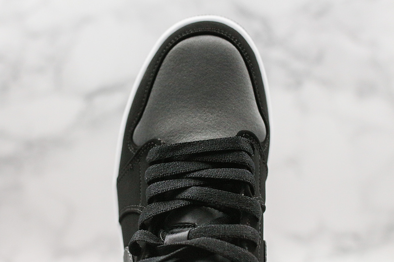 Nike Air Jordan 1 Mid Shadow Particle Grey Black Sneakers