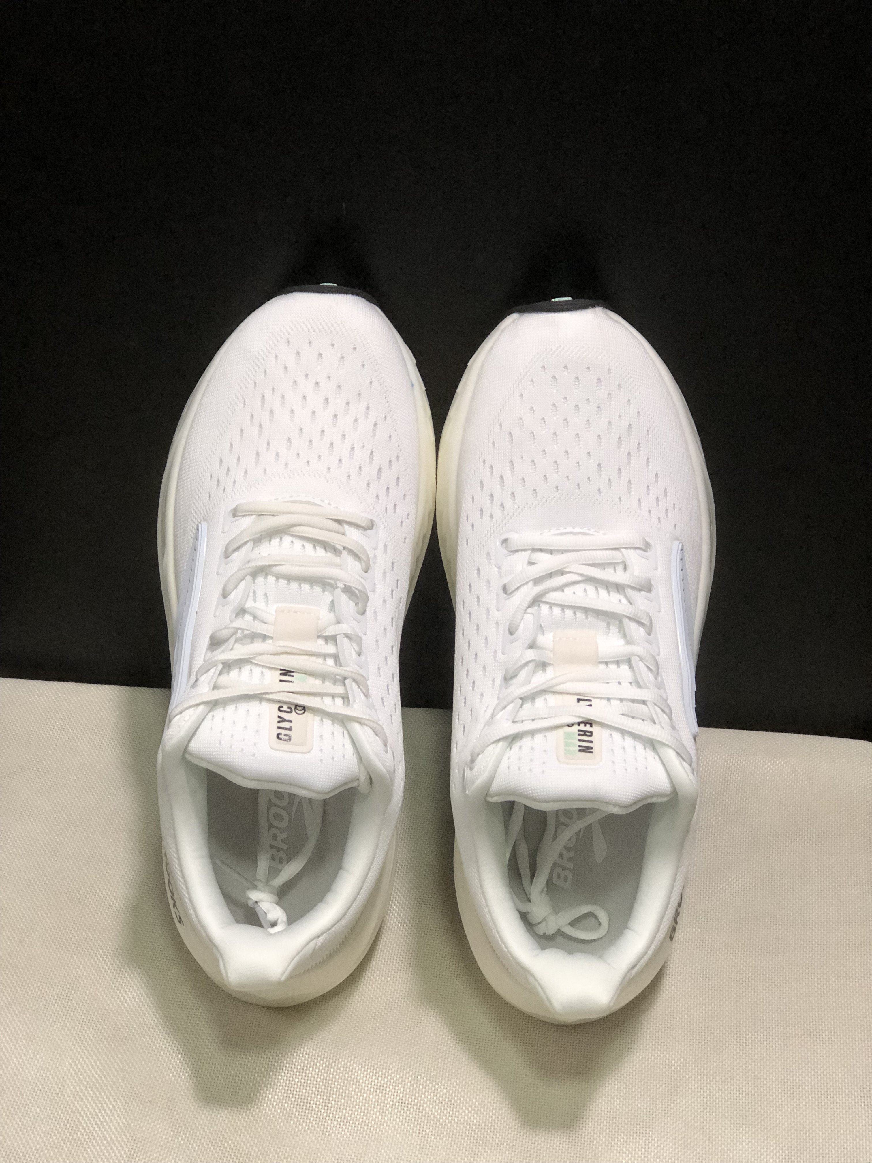 Brooks Glycerin Max Comfortable Low-top Running Shoes White