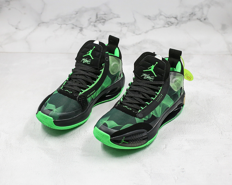 Nike Air Jordan 34 Paranorman Black Ghost Sneakers