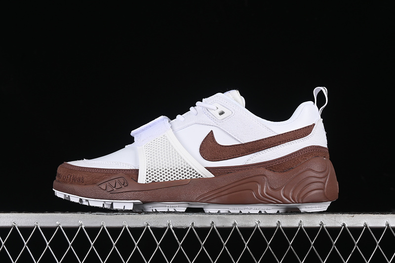 Nike Air Jordan Shark-A-Don Sail Travis Scott White Light Chocolate Sneakers