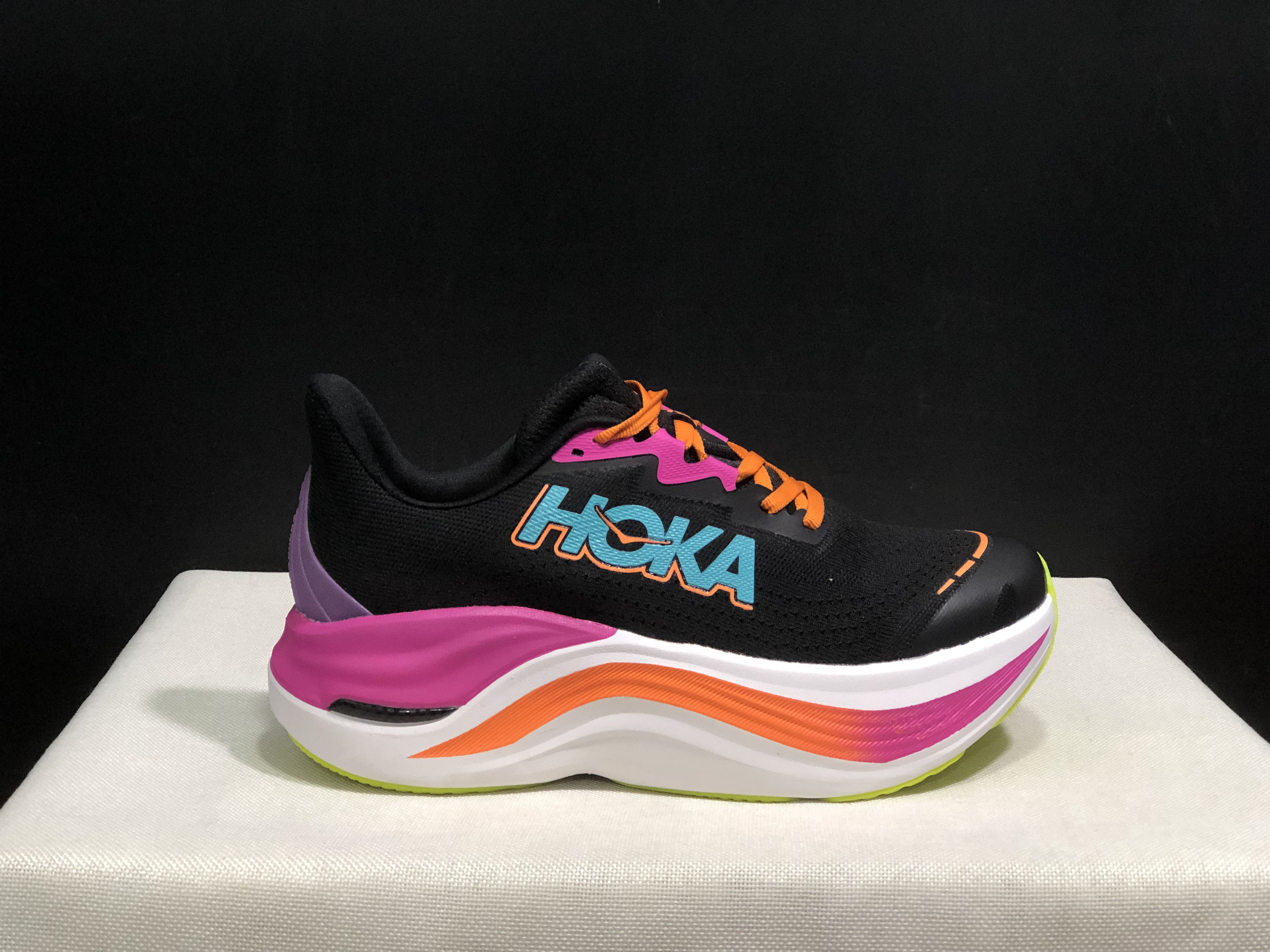 Hoka One One Skyward X Black Anti-slip Wear-resistant Running Shoes Sneakers